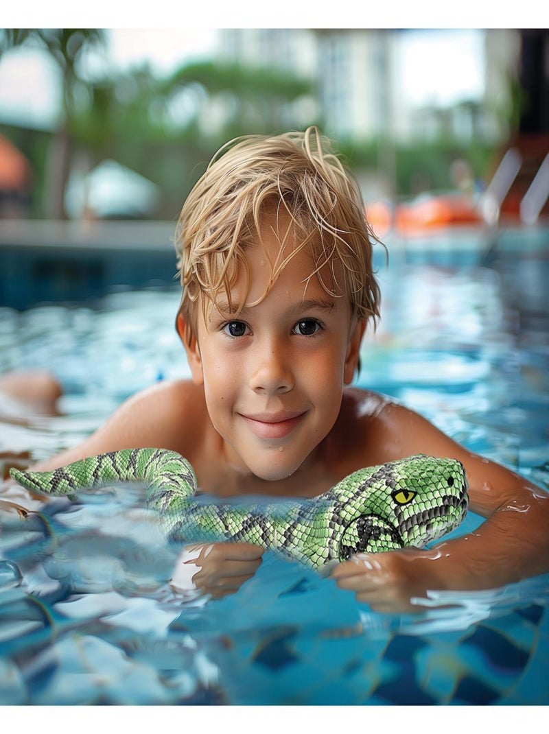 Jouet serpent amphibie télécommandé sans fil Vert - Kiabi