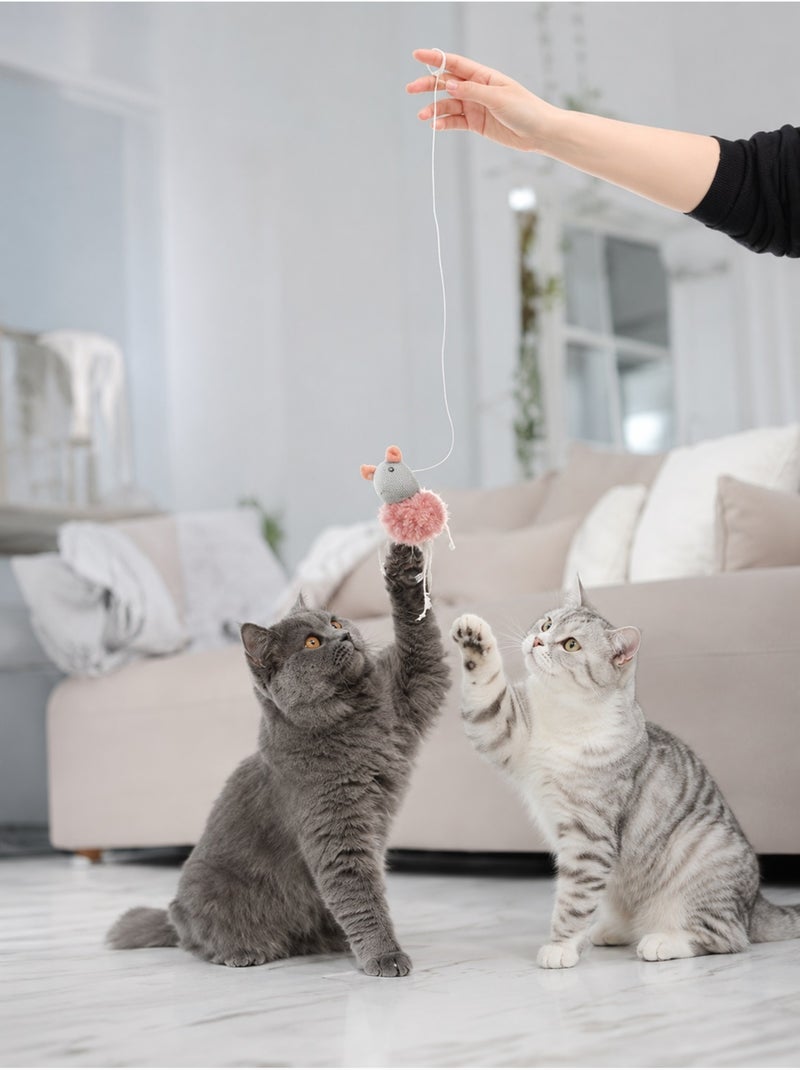 Jouet suspendu Gripi souris avec catnip Peluche pour chat Vert - Kiabi