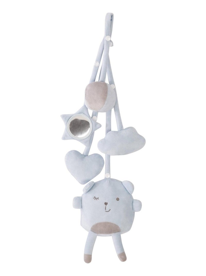 Jouets à suspendre à l'arche d'éveil ou poussette - Lot de 5 pièces 'Roba lil cuties' Bleu clair - Kiabi