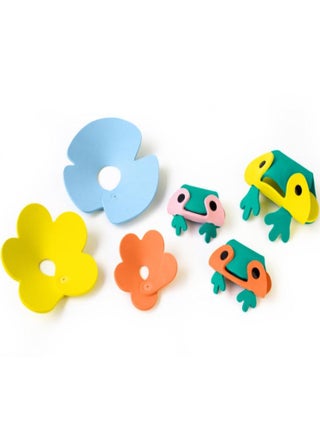 Jouets de bain à assembler L'étang à grenouilles