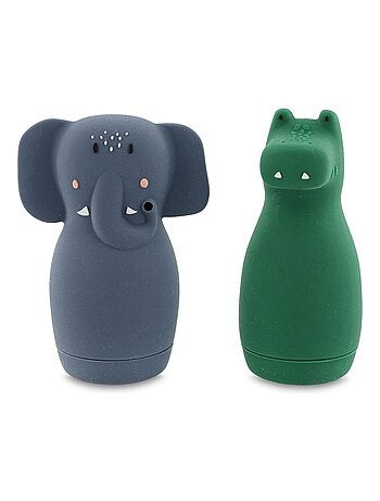 Jouets de bain aspergeur - Mrs. Elephant and Mr. Crocodile