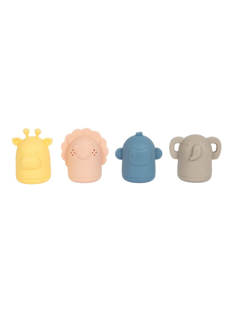 Jouets de bain en silicone Blanc - Kiabi