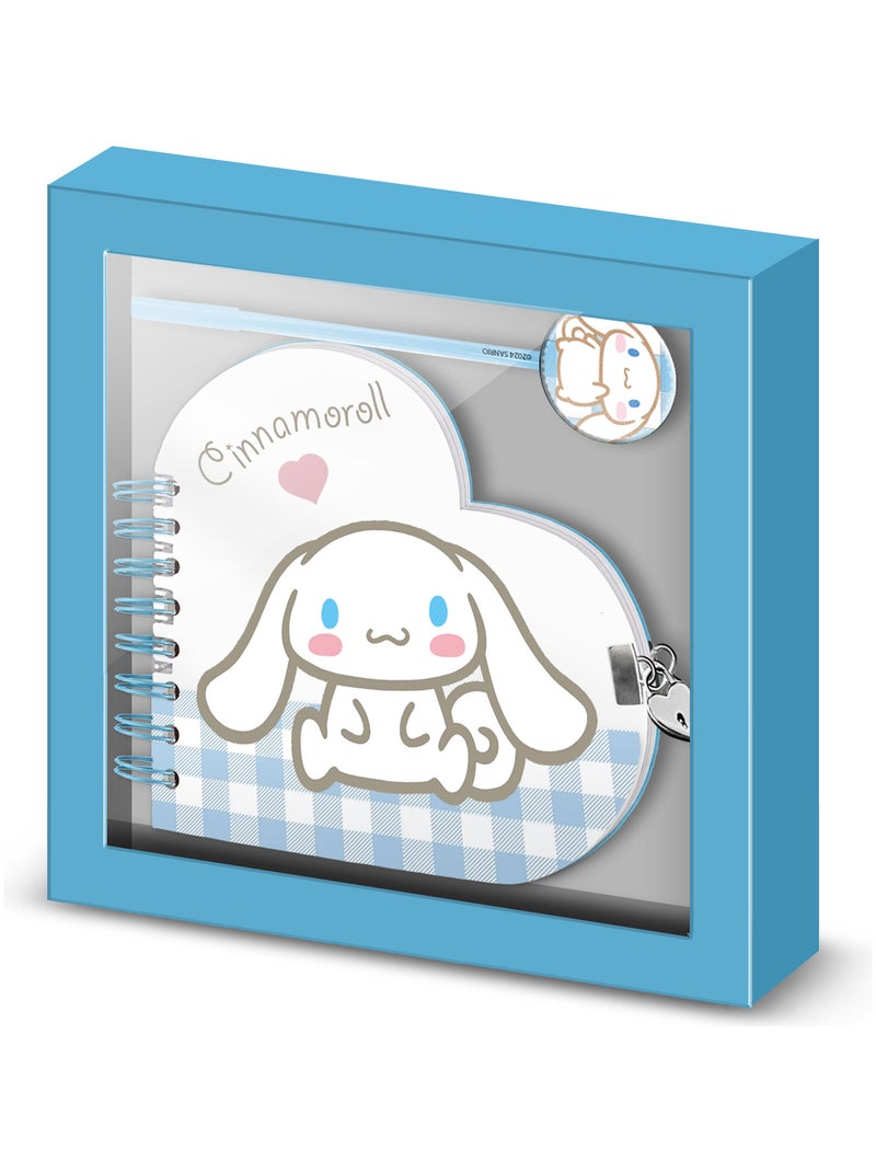 Journal Coeur + Stylo - Cinnamoroll Vichy Multicolore - Kiabi