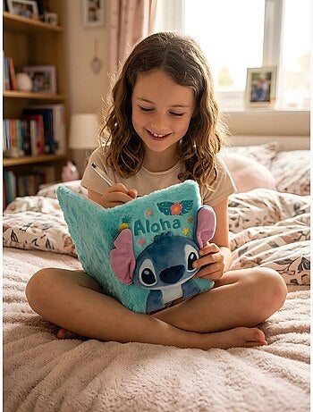 Journal intime à cadenas peluche a5 stitch disney