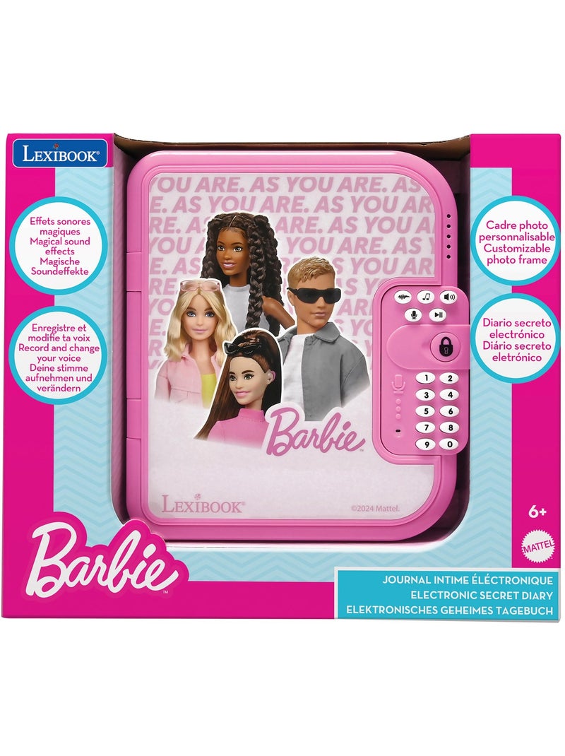 Journal intime électronique avec coffre-fort Barbie N/A - Kiabi