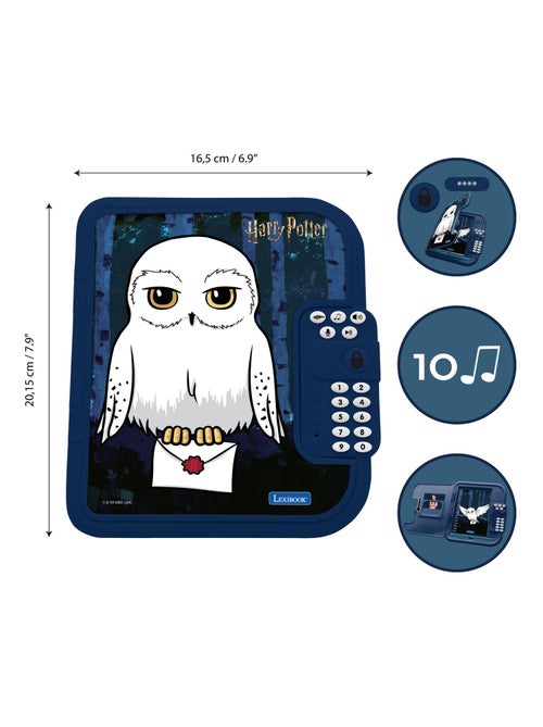 Journal intime électronique avec coffre-fort Hedwige - Kiabi