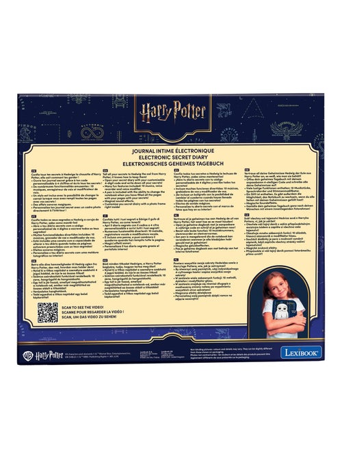 Journal intime électronique avec coffre-fort Hedwige - Kiabi