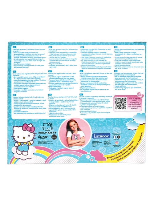Journal intime électronique avec coffre-fort Hello Kitty - Kiabi
