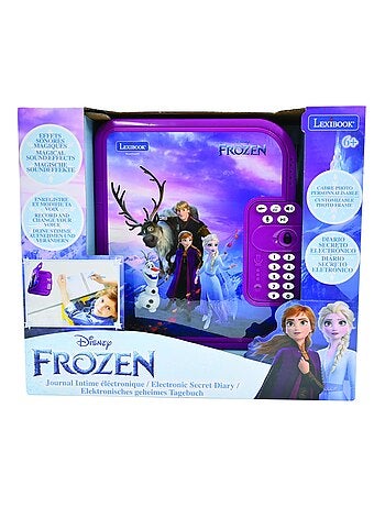 Journal intime éléctronique avec coffre-fort La reine des Neiges