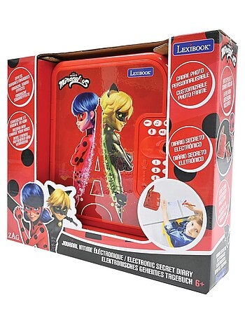 Journal intime électronique avec coffre-fort Miraculous