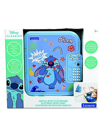 Journal intime électronique avec coffre-fort stitch