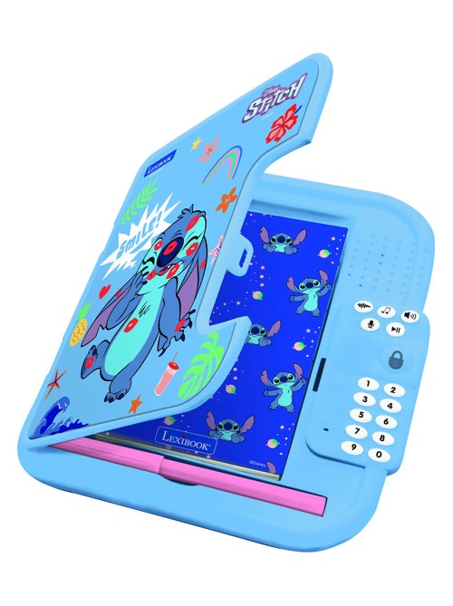 Journal intime électronique avec coffre-fort Stitch - Kiabi