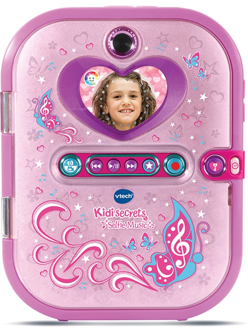 Journal intime electronique KidiSecrets Selfie Music Rose - Kiabi