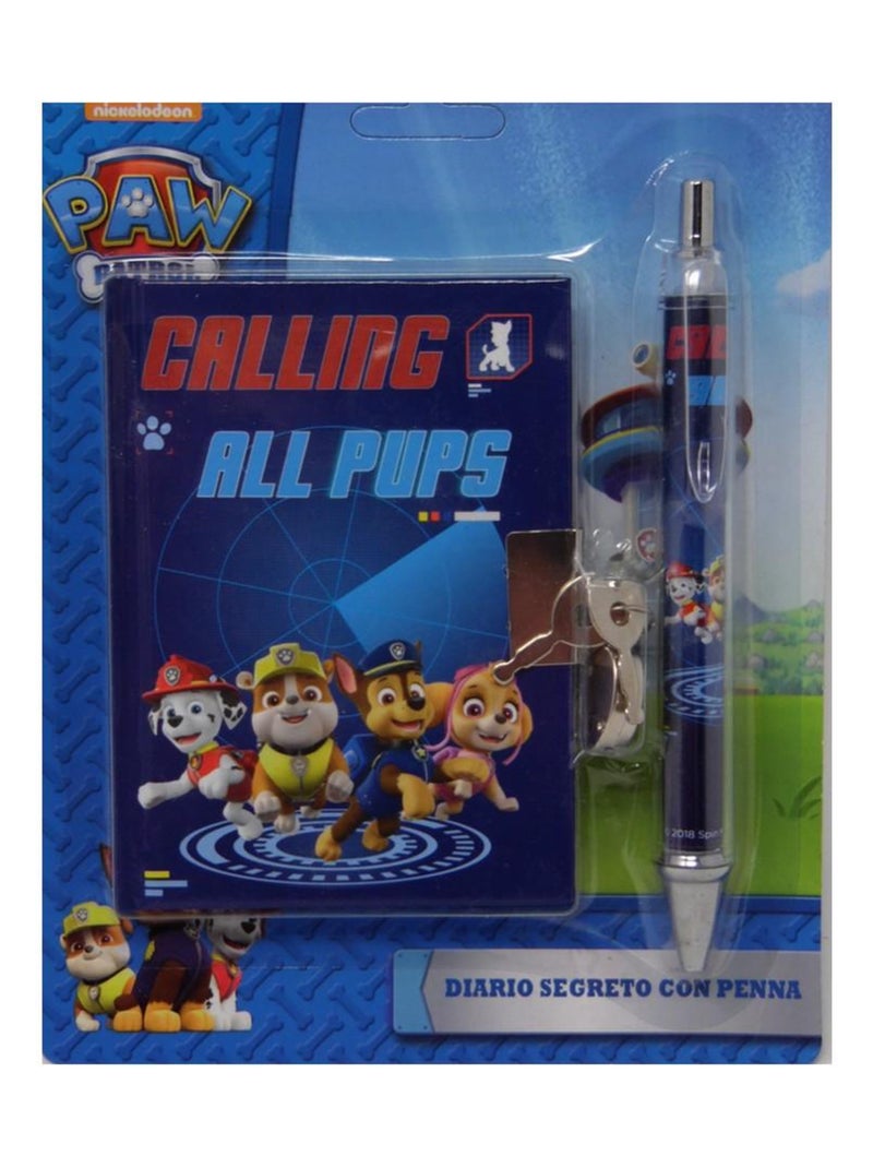 Journal intime et stylo La Pat Patrouille Disney carnet secret G N/A - Kiabi