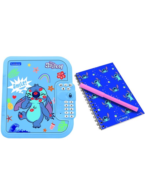 Journal intime ?lectronique avec coffre-fort Stitch - Kiabi