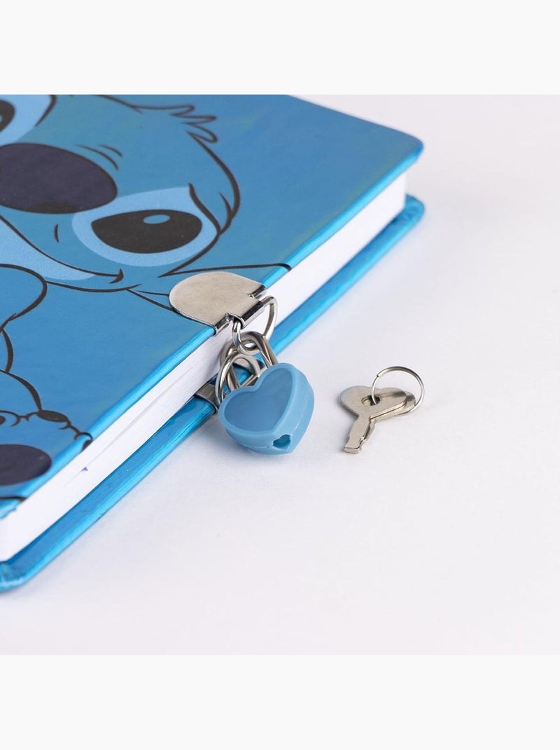 Journal intime Stitch avec cadenas - Format A4 N/A - Kiabi