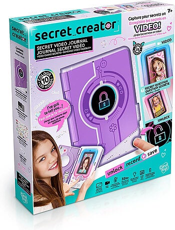 Journal Secret Video - Canal Toys