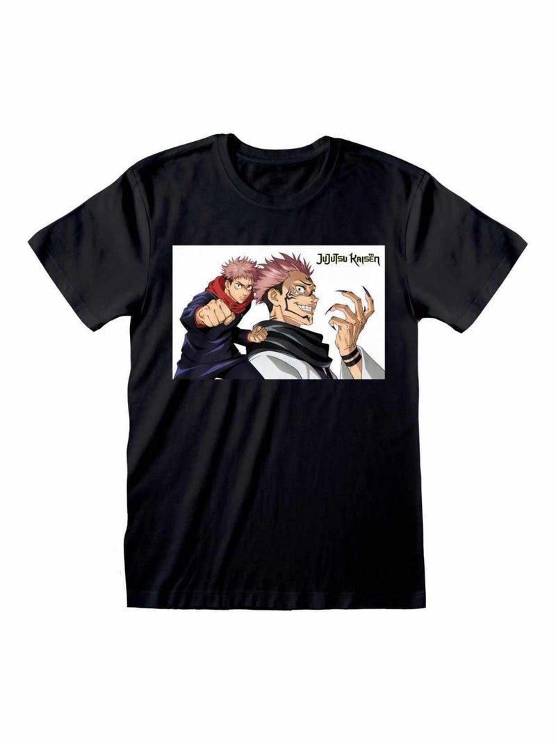 Jujutsu Kaisen - T-shirt Noir Blanc - Kiabi