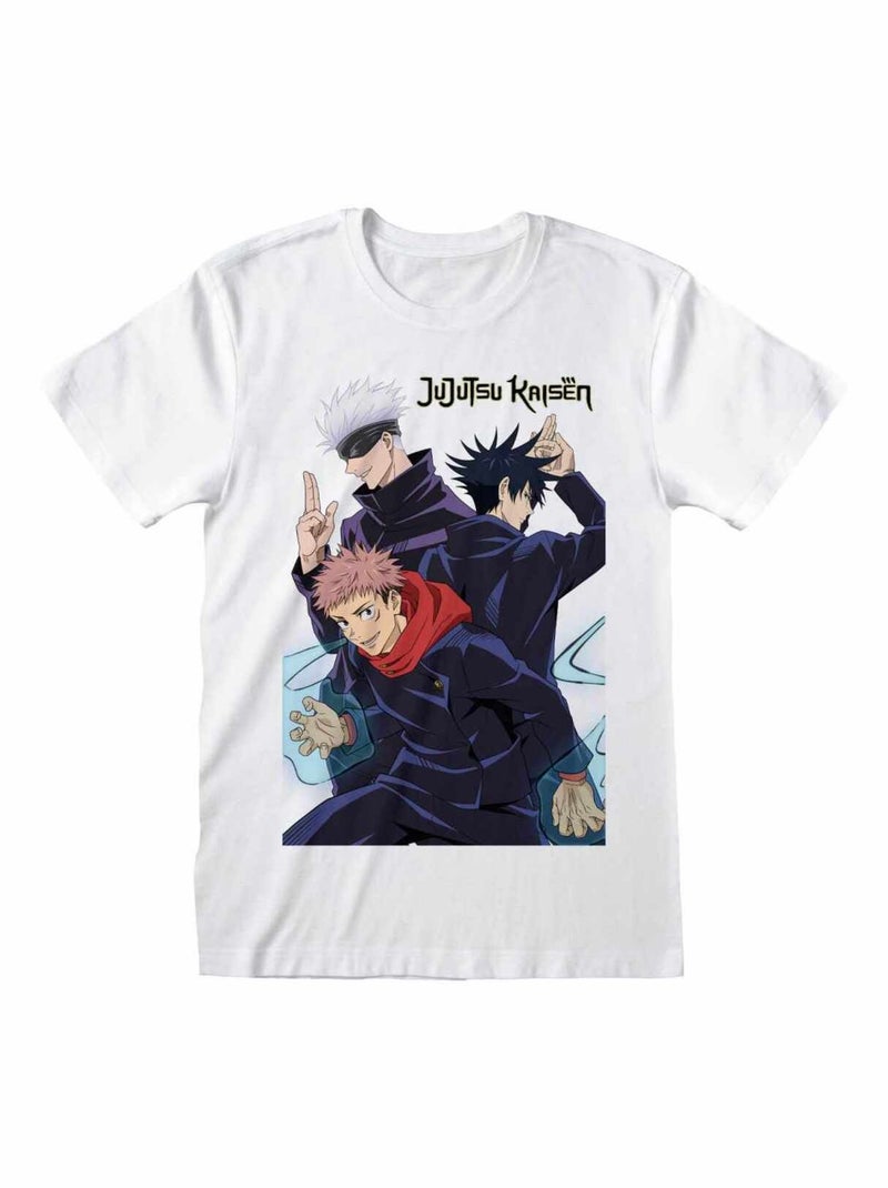 Jujutsu Kaisen - T-shirt TRIO Blanc - Kiabi