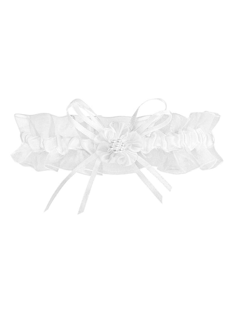Julimex - Jarretière de mariée Buenos Aires Blanc - Kiabi