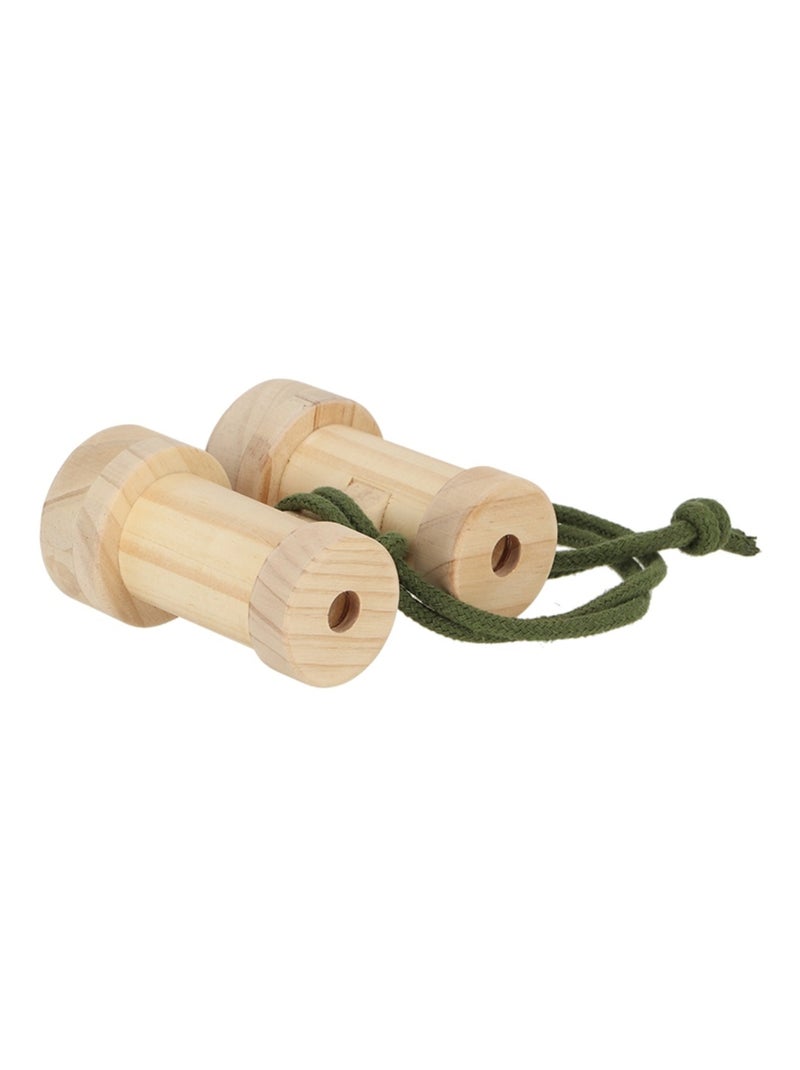 Jumelles en bois Beige - Kiabi