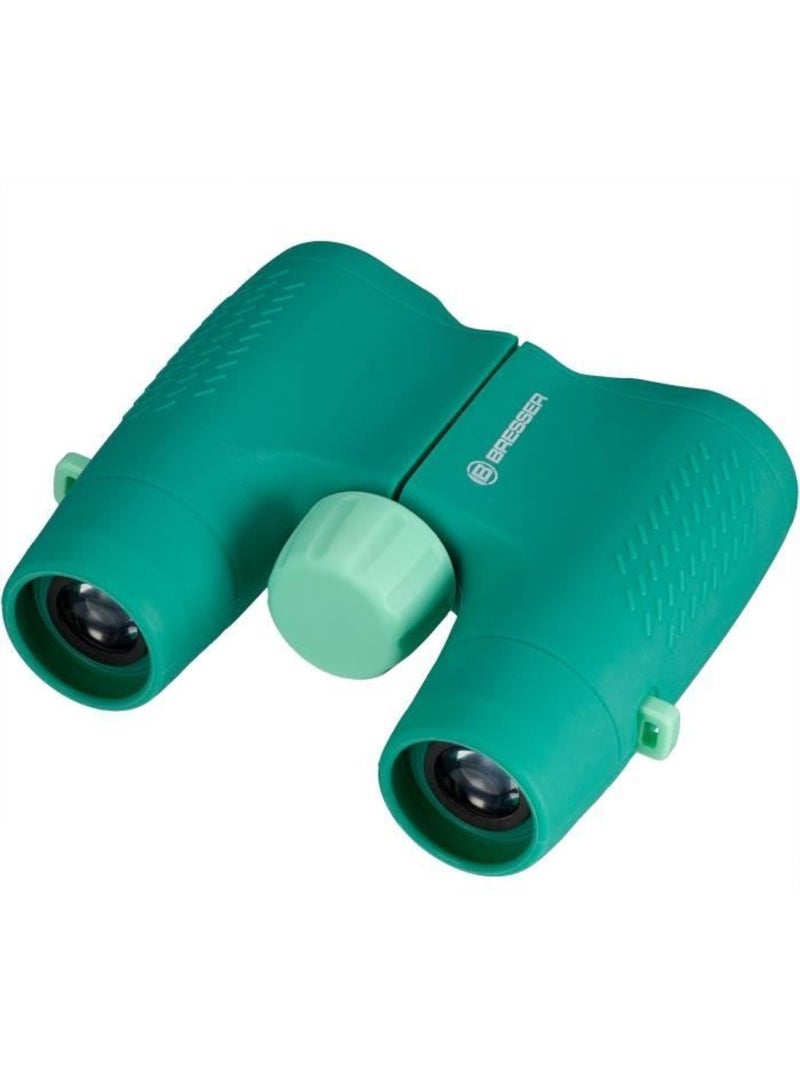 Jumelles pour enfants robustes - bresser junior - ergonomiques - agrandissement 6x - vert Vert - Kiabi