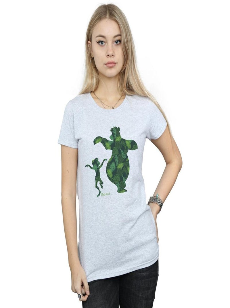 Jungle Book - T-shirt Gris chiné - Kiabi