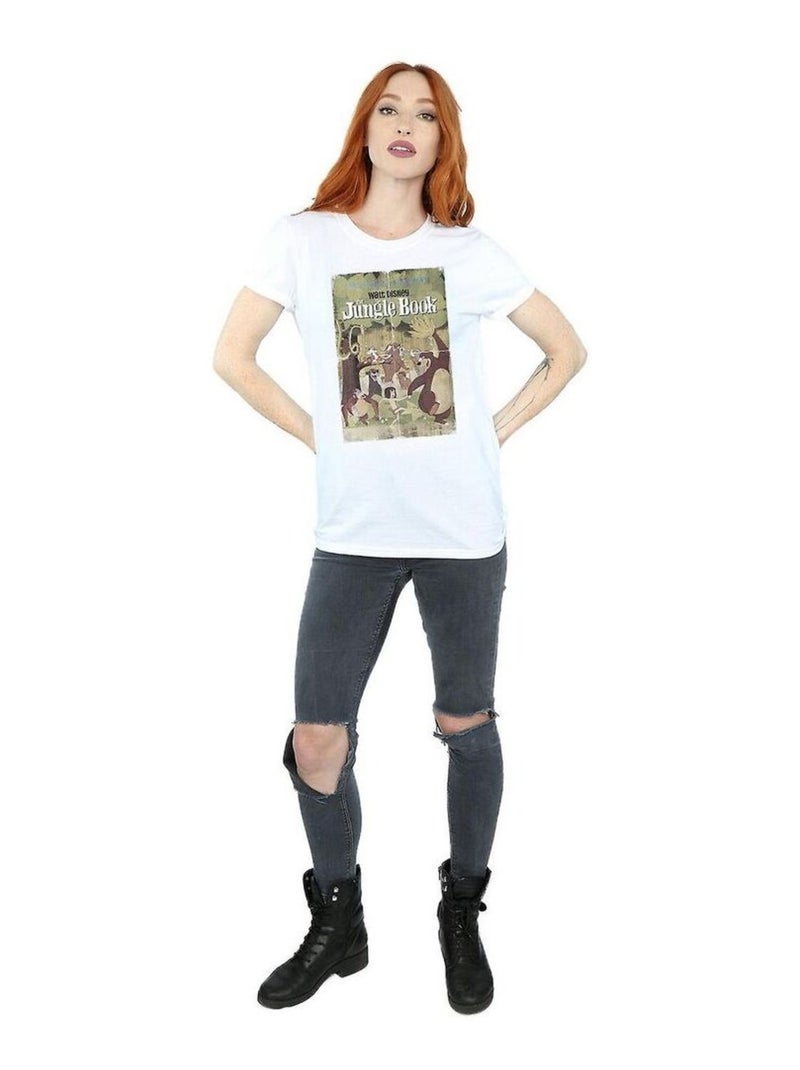 Jungle Book - T-shirt RETRO Blanc - Kiabi