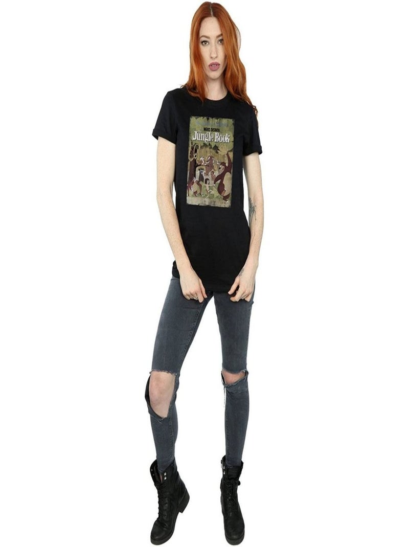 Jungle Book - T-shirt RETRO Noir - Kiabi