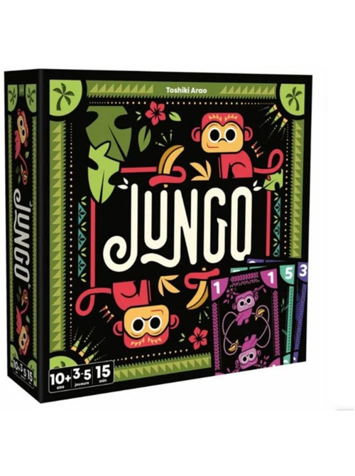 Jungo le jeu de cartes - cocktail games - cgjun01 - vert - carton - dès 8 ans - Kiabi