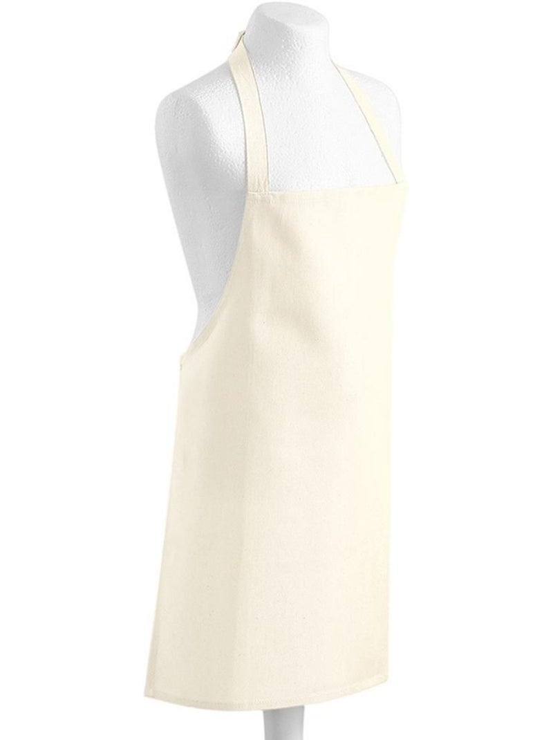 Junior - tablier en coton unisexe - westford mill Beige - Kiabi