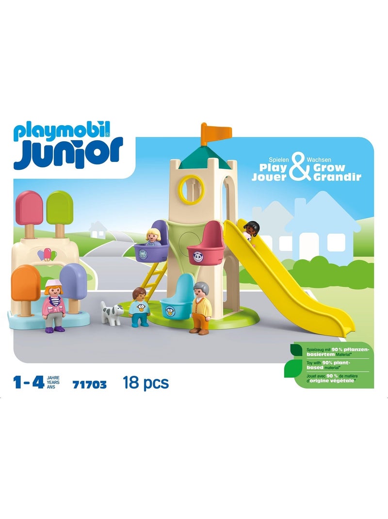 Junior 71703 : Aire de Jeux avec Toboggan géant - Dès 12 Mois N/A - Kiabi