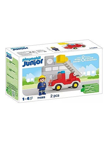 Junior Camion de pompier avec échelle pivotante
