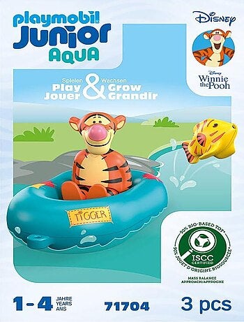 Junior & Disney 71704 : Tigrou avec canot - Dès 12 Mois