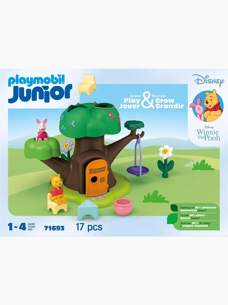 Junior & Disney : Winnie l'ourson et Porcinet avec cabane - Dès 12 Mois N/A - Kiabi
