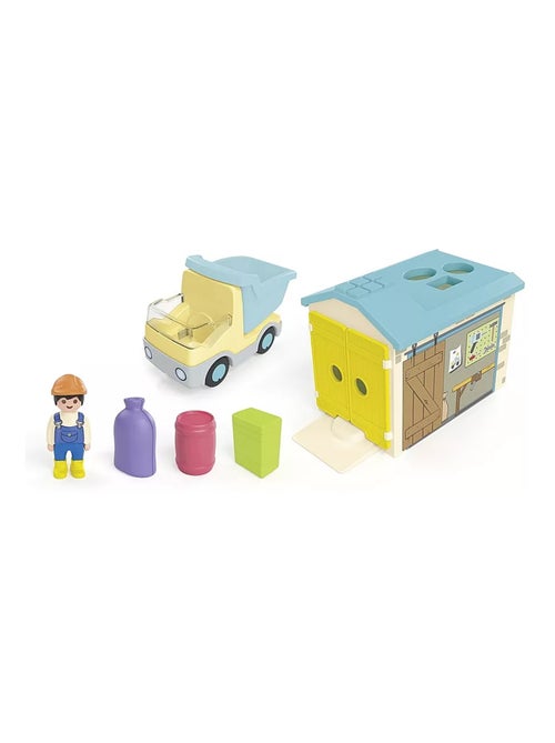 Junior Ouvrier avec camion et garage - Kiabi