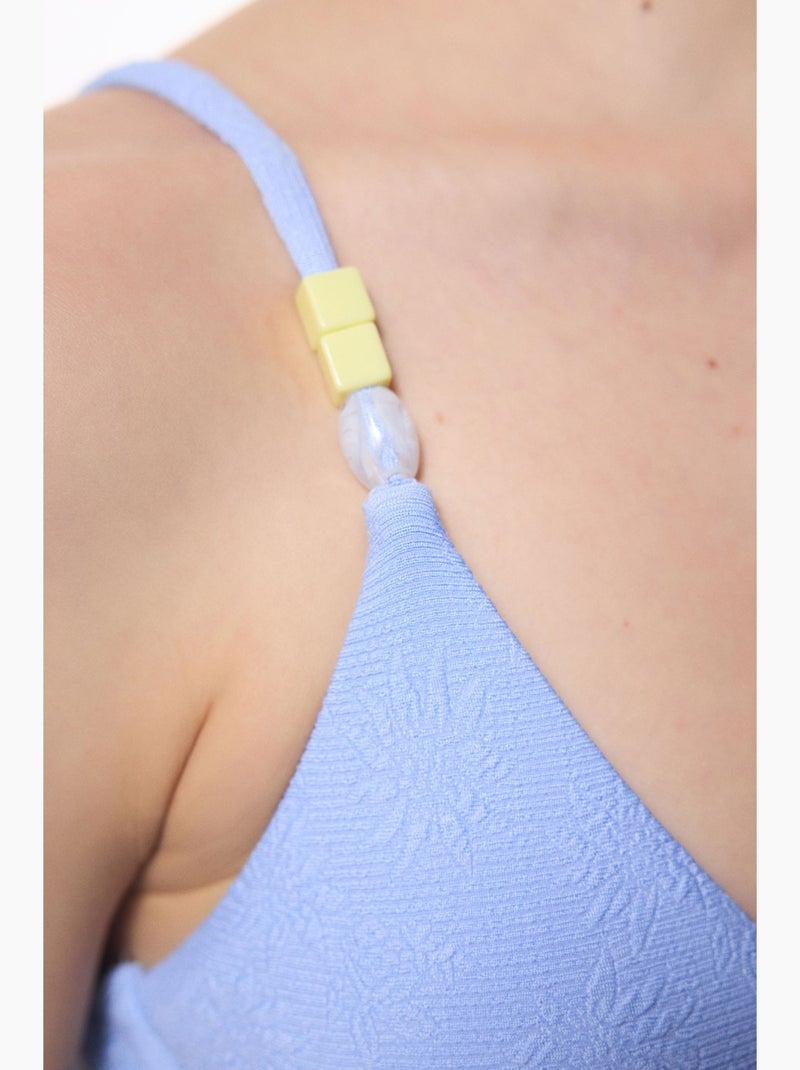 Juno haut de bikini bralette à armatures penti Bleu ciel - Kiabi
