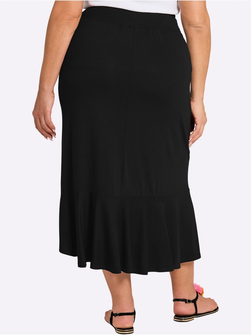 Jupe - Taille Standard - Sheego Noir - Kiabi