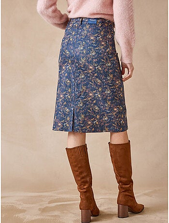 Jupe 5 poches coupe droite