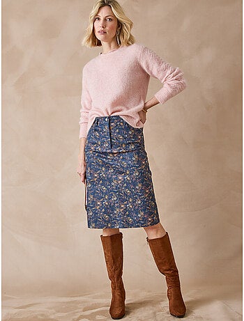 Jupe 5 poches coupe droite