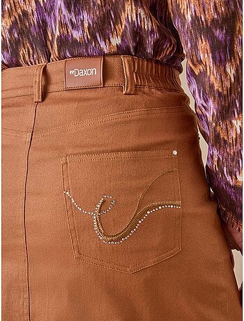 Jupe 5 poches coupe droite