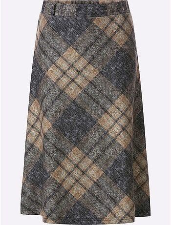 Jupe à Carreaux Jacquard - Taille Standard - Witt