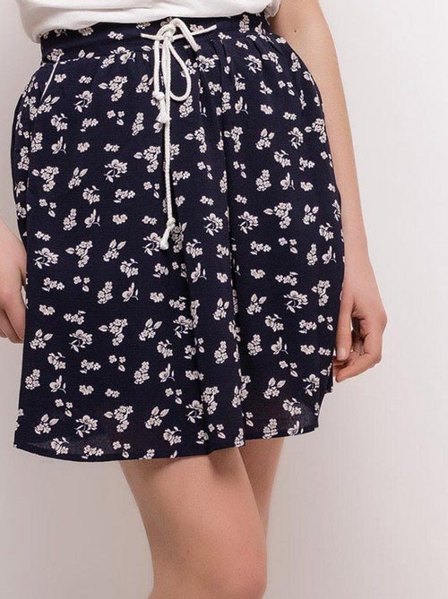 Jupe à fleurs - Kiabi