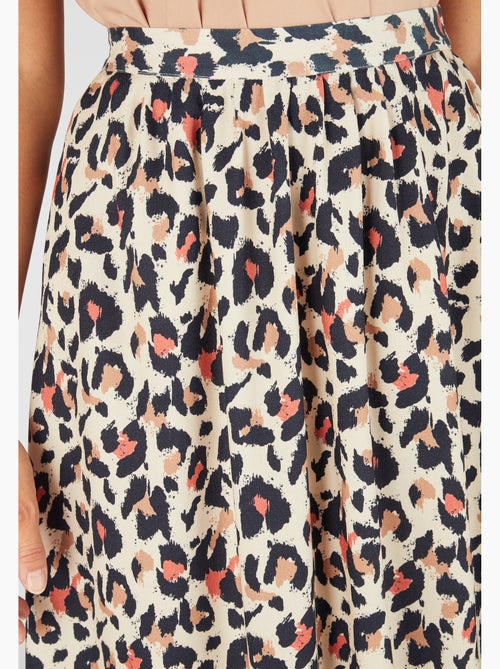 Jupe à fronces pure viscose - damart - Kiabi Jupe à fronces pure viscose - damart - Kiabi