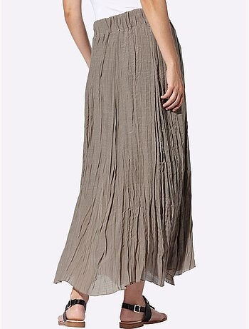Jupe à Panneaux 45% Viscose - Taille Standard - Helline