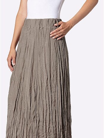 Jupe à Panneaux 45% Viscose - Taille Standard - Helline