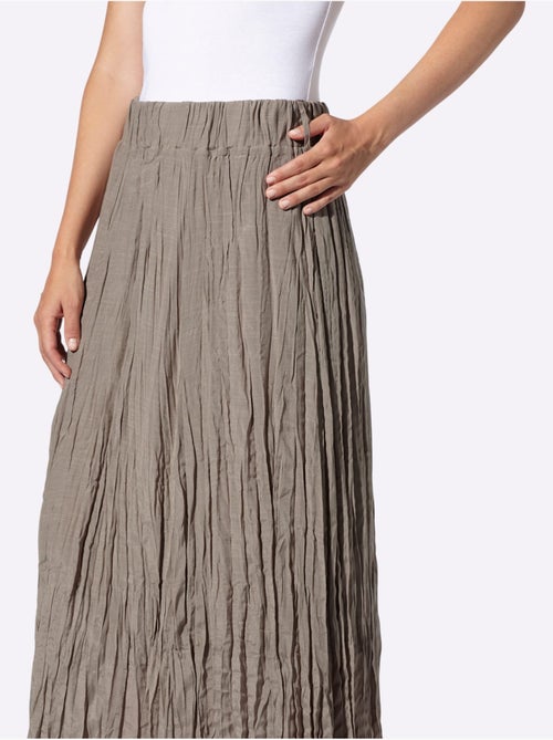 Jupe à Panneaux 45% Viscose - Taille Standard - Helline - Kiabi Jupe à Panneaux 45% Viscose - Taille Standard - Helline - Kiabi