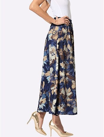Jupe à Panneaux Doublure 100% Viscose - Taille Courte - Helline