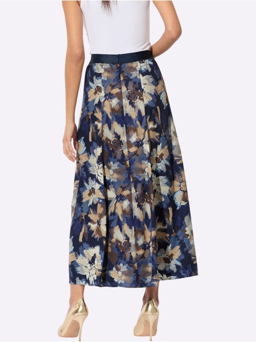 Jupe à Panneaux Doublure 100% Viscose - Taille Courte - Helline - Kiabi Jupe à Panneaux Doublure 100% Viscose - Taille Courte - Helline - Kiabi