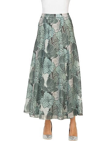 Jupe à Panneaux Forme à Panneaux évasée - Taille Courte - helline